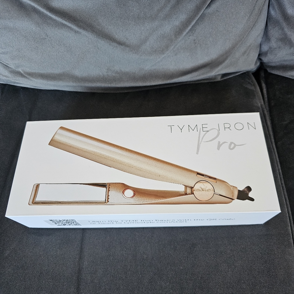 TYME IRON PRO: All-in-One Hair Straightener and Curling Iron